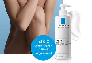 Бесплатный пробник лосьона для тела LIPIKAR LAIT UREA 5+