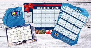 Бесплатный календарь на 2021 год