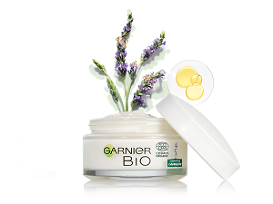 Бесплатный пробник крема Garnier BIO Organic Lavandin Anti-Aging Day Cream