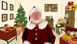 Бесплатное персонализированное видео от Санта-Клауса