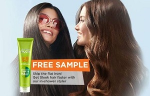 Бесплатный пробник средства для укладки Garnier Sleek Shot