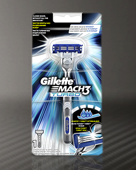 Тестирование Gillette Mach 3 Turbo