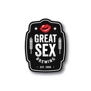 Наклейка от www.greatsexbrewing.com