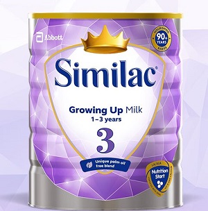 Бесплатный пробник детской смеси Similac