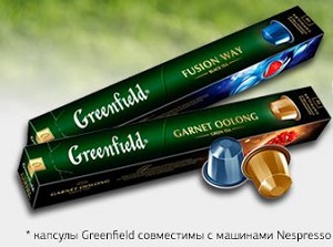 Тестирование чая в капсулах Greenfield