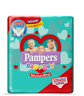 Бесплатные подгузники-трусики Pampers Panty Baby Dry