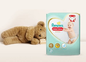 Бесплатные образцы Pampers Nappy Pants