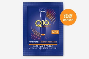 Бесплатный пробник крема Nivea Q10plusC