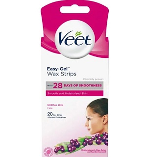 Бесплатный образец восковых полосок Veet Easy-Gel