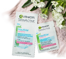 Бесплатный набор пробников Garnier SkinActive Hautklar SENSITIV 