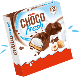 Возможность получить Kinder Chocofresh бесплатно