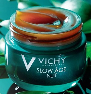 Получите пробный образец VICHY – Ночной крем и маска SLOW AGE