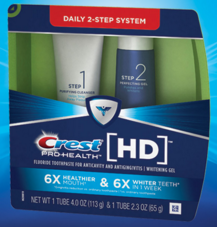 Бесплатные образцы зубной пасты Crest® PRO-HEALTH™ HD