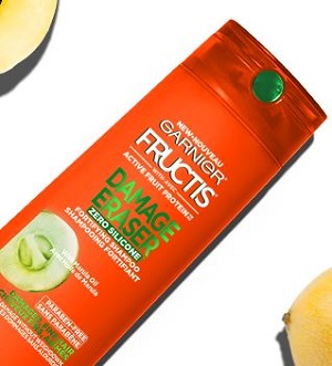 Бесплатный пробник для волос FRUCTIS DAMAGE ERASER 0 SILICONE