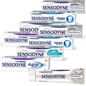 Бесплатная зубная паста Sensodyne