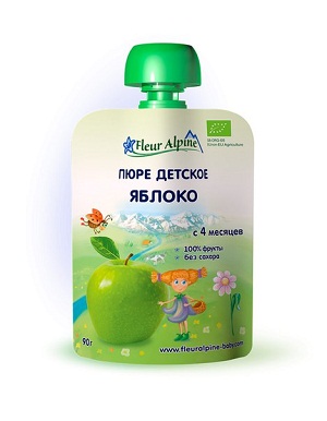 Тестирование детского пюре Fleur Alpine ORGANIC