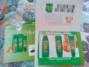 Бесплатные образцы средств для волос Garnier Fructis Brazilian Smooth