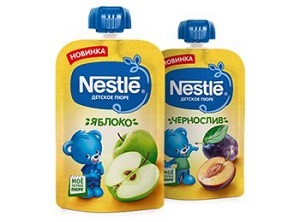 Тест-драйв фруктового пюре Nestlé