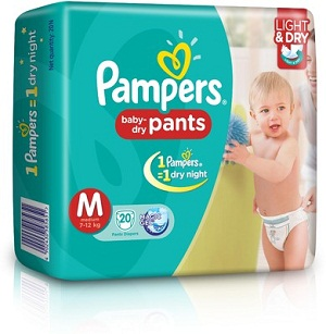 Протестируйте новые непревзойденно сухие трусики Pampers для мальчиков и девочек!