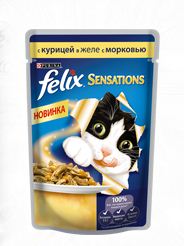 Упаковка корма для кошек Felix бесплатно по почте